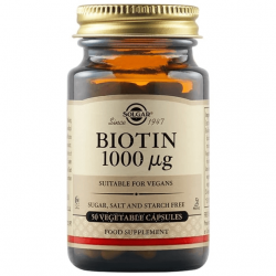 Solgar Biotin 1000μg, 50veg.caps Solgar Biotin 1000μg, 50veg.caps